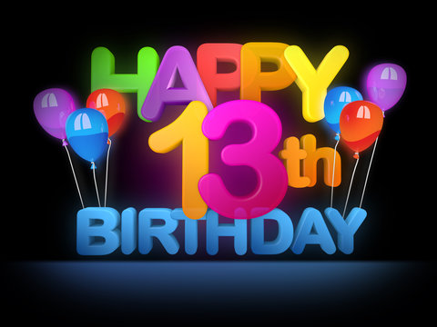 happy birthday 13th